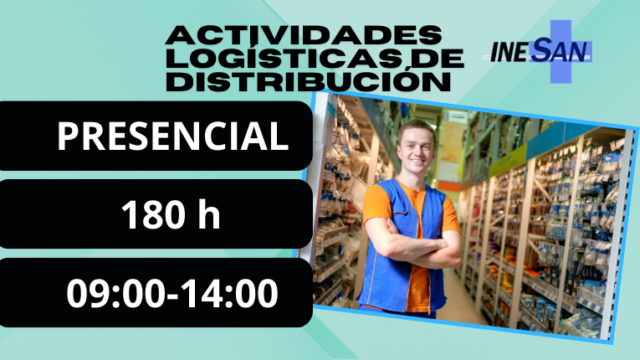 Curso GRATUITO – Actividades Logísticas de Distribución (Certificado OFICIAL)