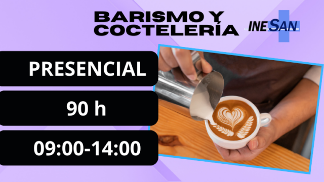 Curso GRATUITO – Experto en Barismo y Coctelería (Certificado OFICIAL)