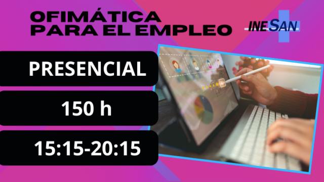 Curso GRATUITO – Ofimática para el empleo (Certificado Oficial)